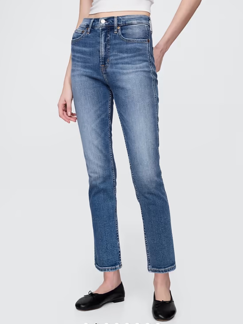 GAP High Rise Vintage Slim Jeans